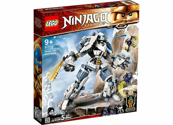 Robotul titan al lui zane lego ninjago