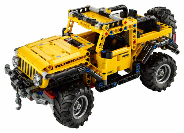 Jeep wrangler lego technic - imagine 3