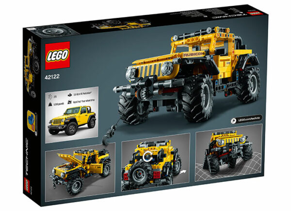 Jeep wrangler lego technic - imagine 2