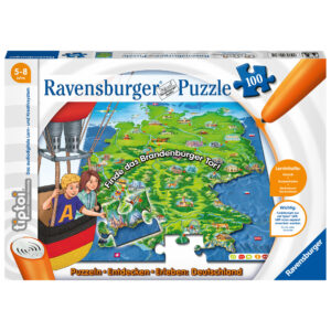 Puzzle tiptoi harta 100 piese ravensburger