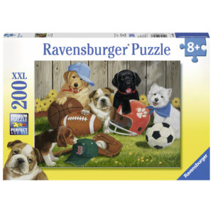 Puzzle catelusi sportivi 200 piese ravensburger