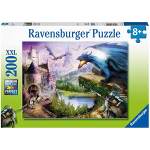 Puzzle castel si dragoni 200 piese ravensburger