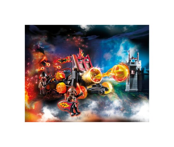 Banditi si catapulta lava playmobil novelmore - imagine 3