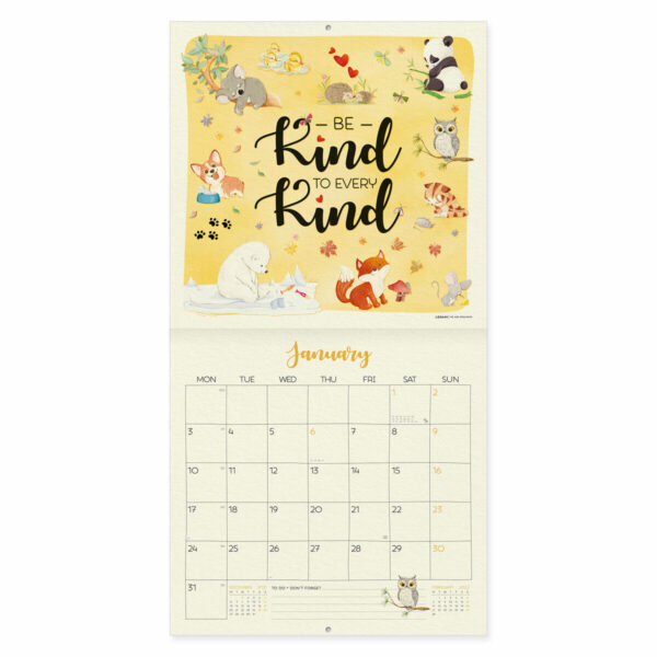 Calendar 2022 - Live Happy, 30x29 cm | Legami - imagine 2