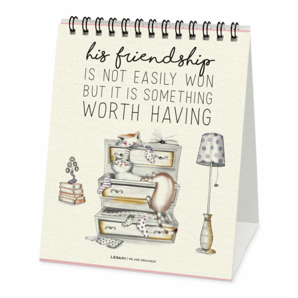 Calendar 2022 - Life is Better With Cats, 12x14.5 cm | Legami - imagine 3