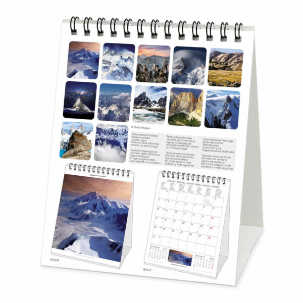 Calendar 2022 - Mountains, 12x14.5 cm | Legami - imagine 4
