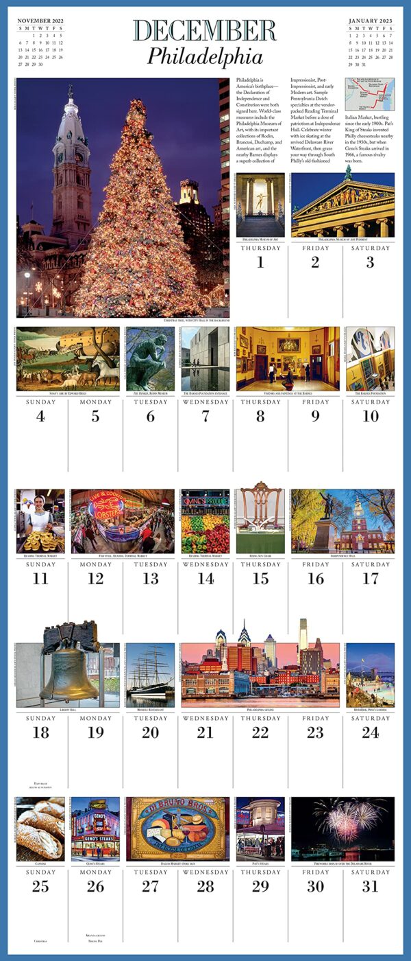 Calendar 2022 - 1000 Places to See Before You Die | Workman Publishing - imagine 15