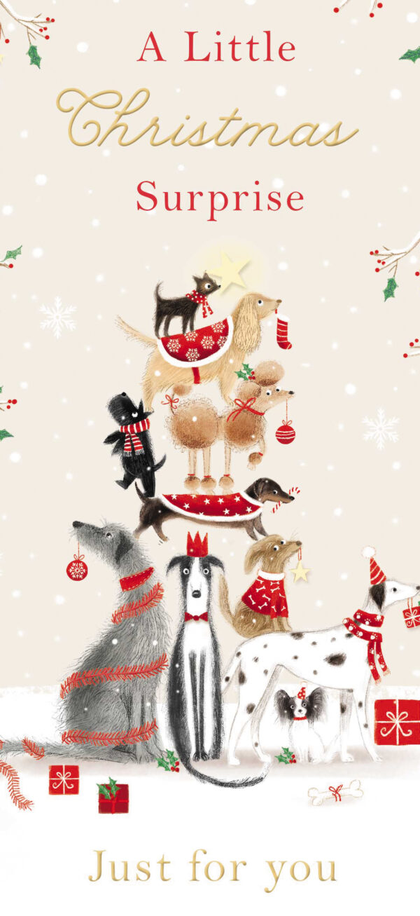 Felicitare - Money Wallet - Dog Tree | Great British Card Company