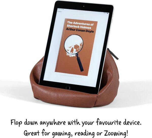 Suport pentru citit - Bookaroo Bean Bag Reading Rest Brown | If (That Company Called) - imagine 2