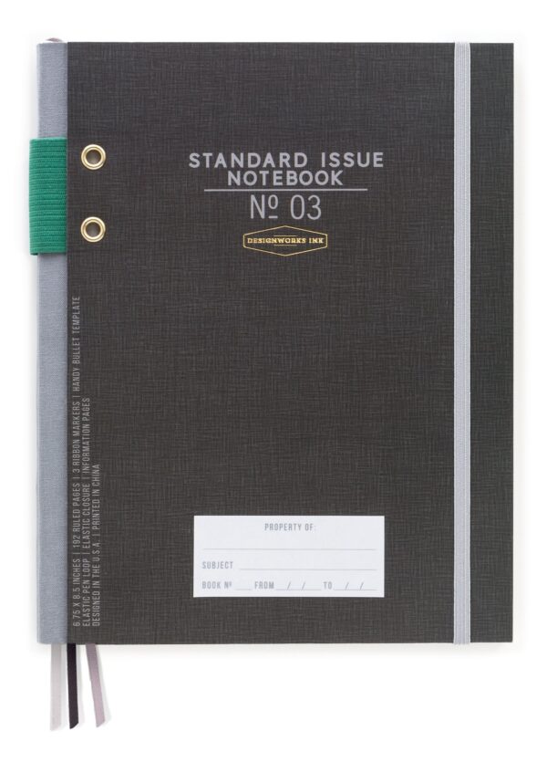 Planner - Standard Issue 3 - Black | DesignWorks Ink