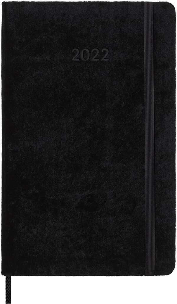Agenda 2022 - 12-Month Weekly Planner - Large, Hard Cover, Velvet - Black | Moleskine - imagine 11