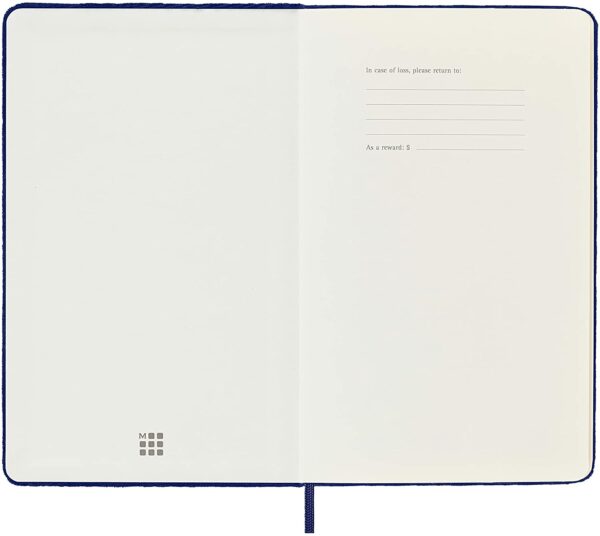 Carnet - Moleskine Velvet - Large, Hard Cover, Ruled - Purple | Moleskine - imagine 6