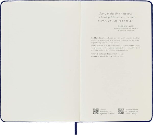 Carnet - Moleskine Velvet - Large, Hard Cover, Ruled - Purple | Moleskine - imagine 3