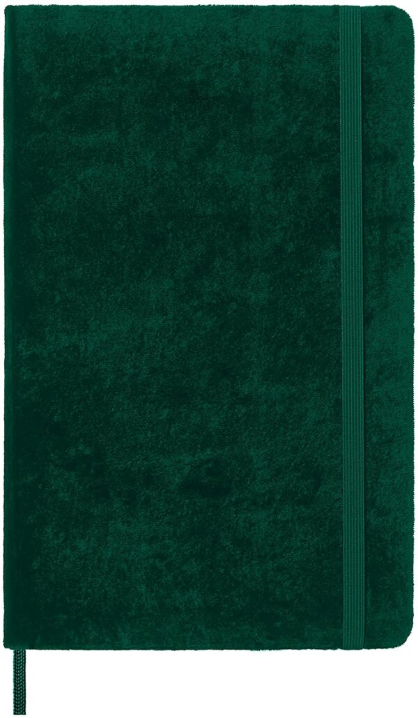 Carnet - Moleskine Velvet - Large, Hard Cover, Ruled - Green | Moleskine - imagine 10
