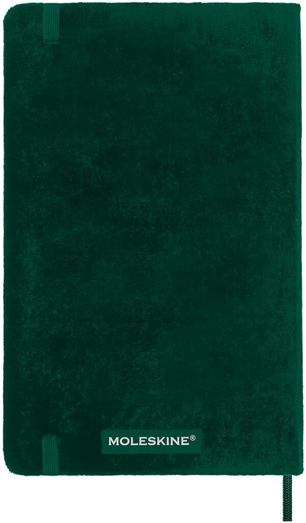 Carnet - Moleskine Velvet - Large, Hard Cover, Ruled - Green | Moleskine - imagine 9