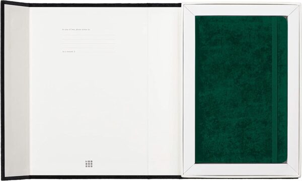 Carnet - Moleskine Velvet - Large, Hard Cover, Ruled - Green | Moleskine