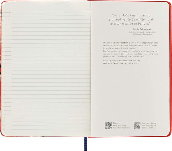 Carnet - Moleskine Limited Edition - Ruled, Large, Hard Cover - Year of the Tiger - Red | Moleskine - imagine 5