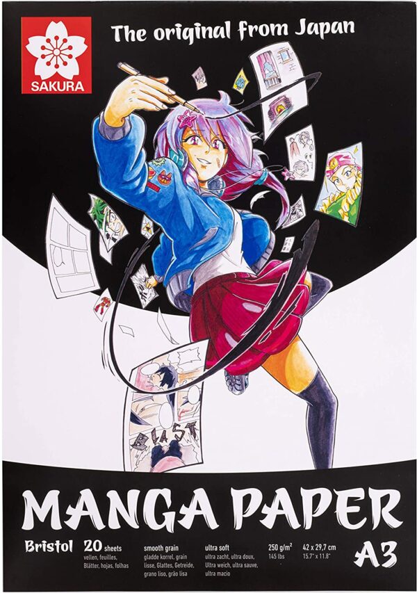 Bloc de desen Sakura Manga A3 | Sakura