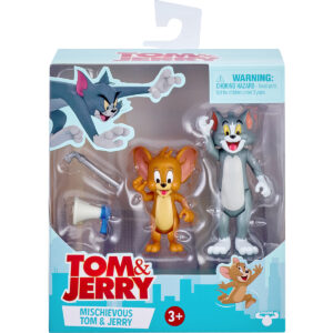 Set 2 figurine Tom and Jerry, Mischievous, S1, 8 cm