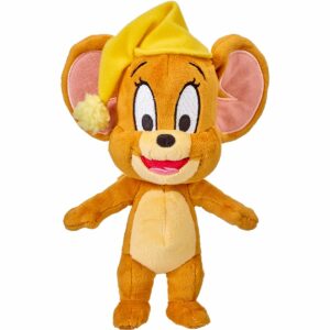 Jucarie de plus Tom and Jerry, Jerry Bed Time, 20 cm