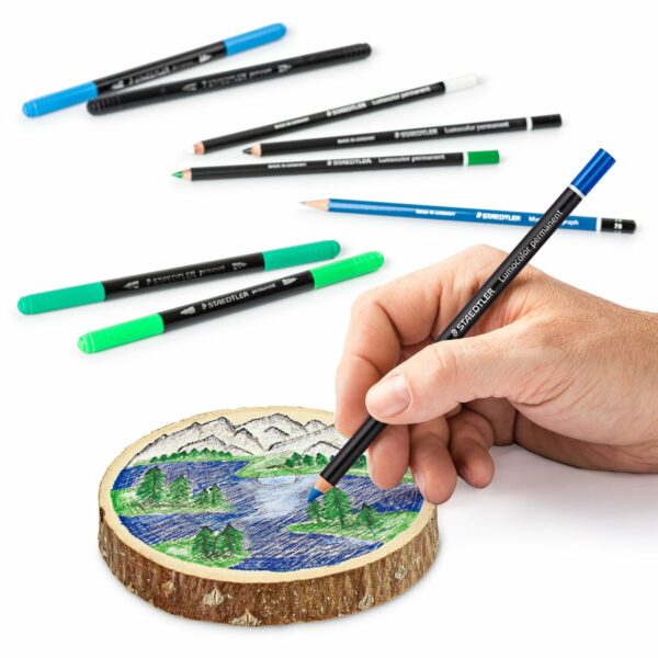 Set desen - Wanderlust Wood Art Set | Staedtler - imagine 2