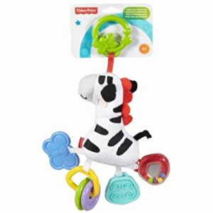 Jucarie Zornaitoare de plus Fisher Price, Zebra