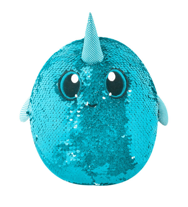 Plus mediu cu paiete reversibile Shimmeez 20 cm - Peste unicorn