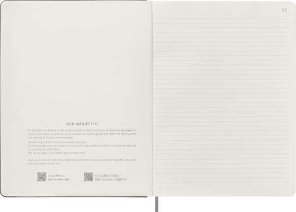 Carnet - Moleskine Smart - Hard Cover, X-Large, Ruled - Black | Moleskine - imagine 3