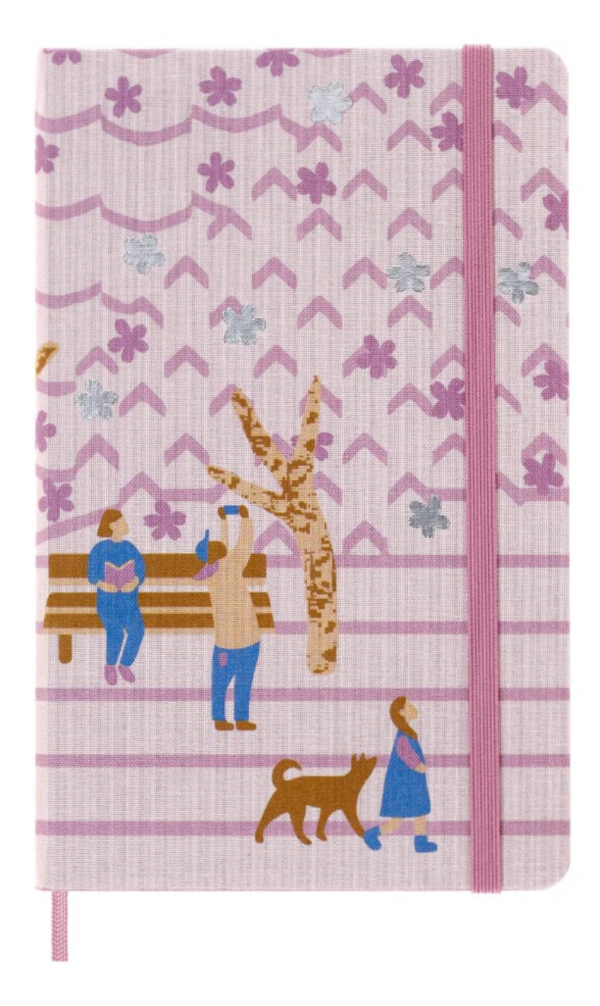 Carnet - Moleskine Limited Edition - Hard Cover, Large, Plain - Sakura - Bench | Moleskine
