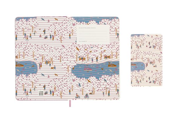 Carnet - Moleskine Limited Edition - Hard Cover, Large, Plain - Sakura - Bench | Moleskine - imagine 3