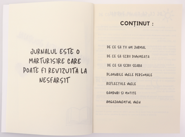 Jurnal - My Journey - Alb | My Journey Journal - imagine 2