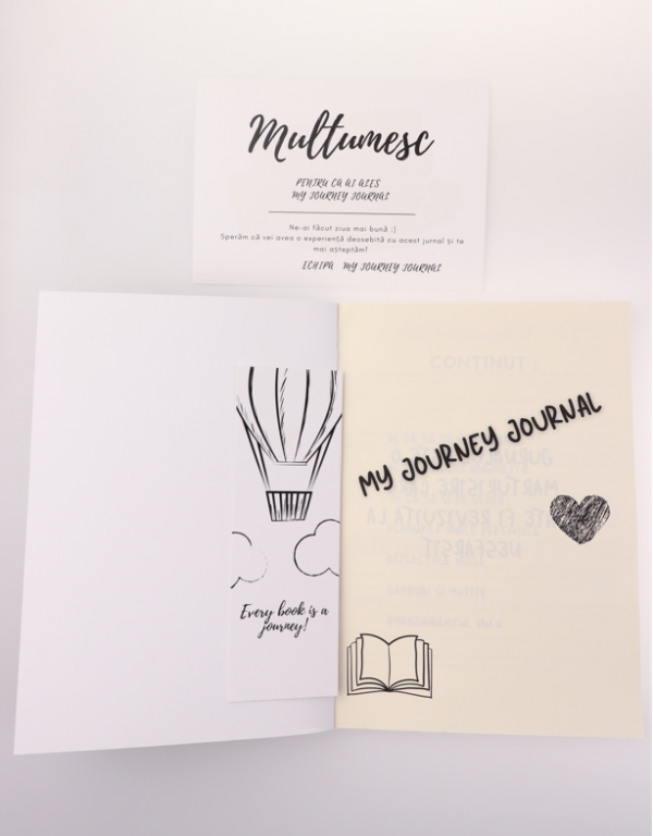 Jurnal - My Journey - Alb | My Journey Journal - imagine 4