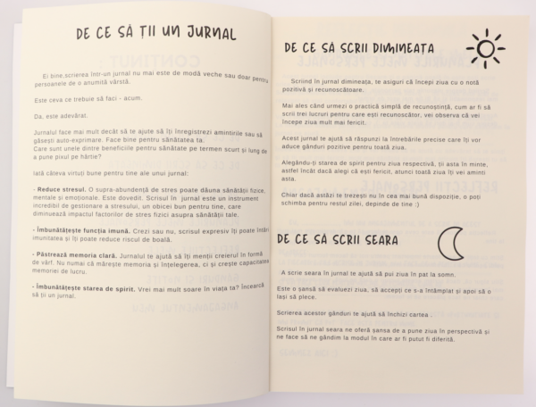 Jurnal - My Journey - Alb | My Journey Journal - imagine 3