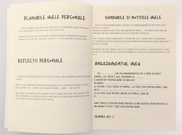 Jurnal - My Journey - Alb | My Journey Journal - imagine 11