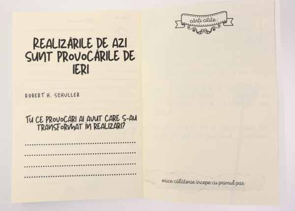 Jurnal - My Journey - Alb | My Journey Journal - imagine 6