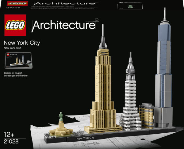 LEGO Architecture - New York 21028, 598 piese