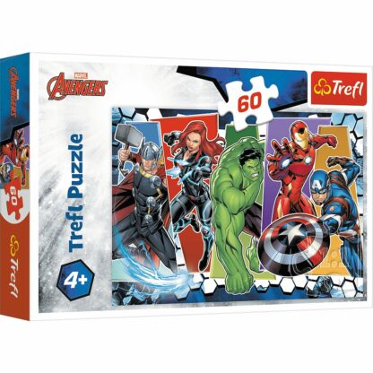 17357 puzzle 60 piese trefl invincibilii avengers 1