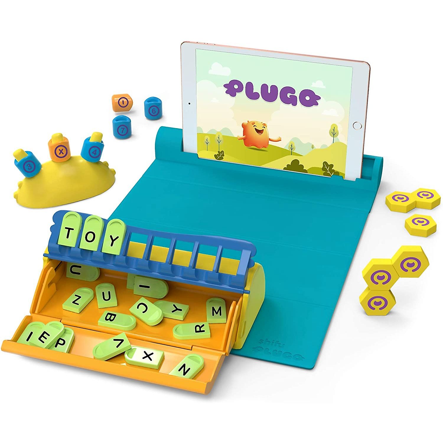 Jucarie educativa Plugo Stem Pack - Count, Letters si Link, Sistem interactiv bazat pe Realitatea Augmentata Shifu Shifu026