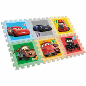 Covor puzzle Cars 6 piese SunCity EWA20126WD