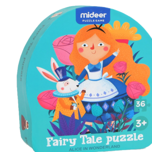 Puzzle poveste a Alice in tara minunilor, 36 piese Mideer MD3058