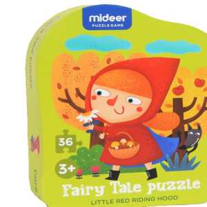 Puzzle poveste a Scufita rosie, 36 piese Mideer MD3061