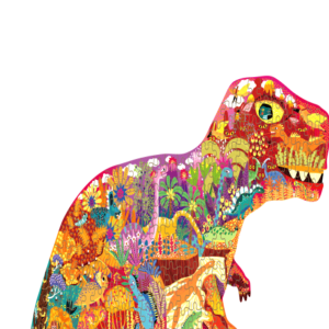 Puzzle forma Dinozaur, 280 piese Mideer MD3083
