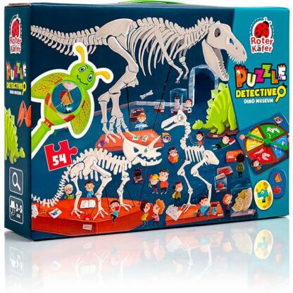 17770 5198559 1 Puzzle Detectiv Muzeul cu Dinozauri 54 piese Roter Kafer RK1080 05 B39017770