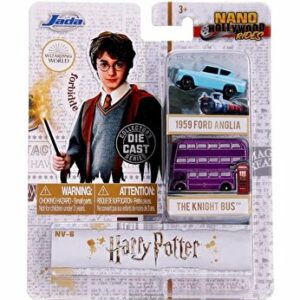 Set 2 masinute Harry Potter - The Knight Bus si Ford Anglia 1959