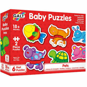 Baby Puzzle: Animale de companie, 2 piese