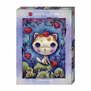 Puzzle Heye Strawberry kitty, 1000 piese