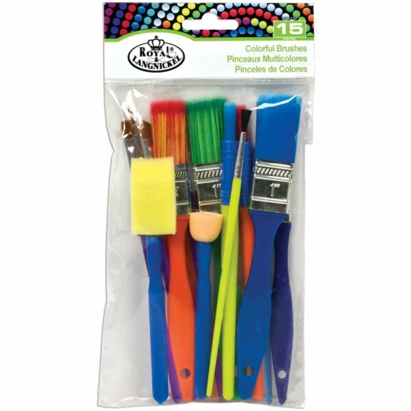 Set 15 pensule pentru desen - R&L | Royal & Langnickel