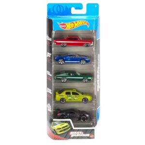 Set masinute Hot Wheels, Fast and Furious, GTN40, 1:64 (5 modele)