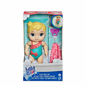 Baby Alive - Bebelus Splas'n Snuggle, fetita blonda