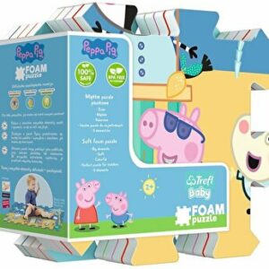Puzzle de podea din spuma Peppa Pig summer